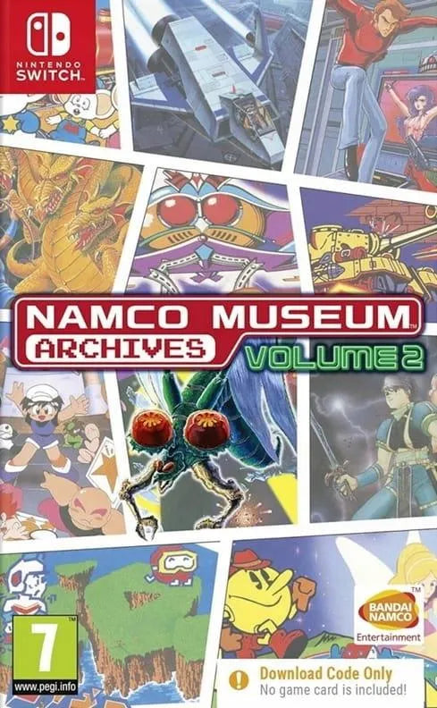 NAMCO Museum Archives Volume 2 Cover Image Steam
