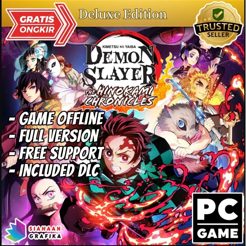 Demon Slayer -Kimetsu no Yaiba- The Hinokami Chronicles Deluxe Edition EU Xbox One / Xbox Series XS Cover Image