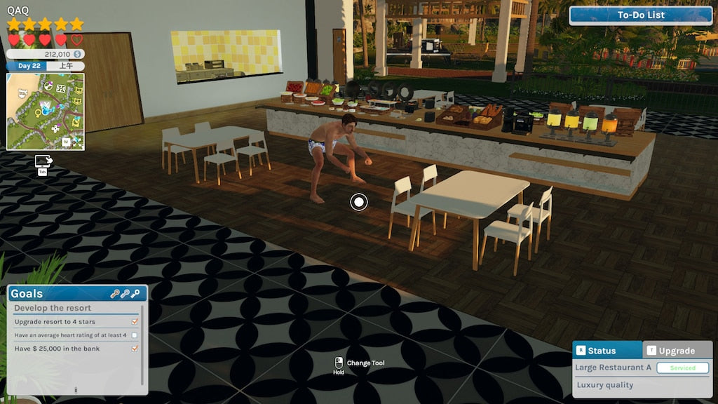 Hotel: A Resort Simulator