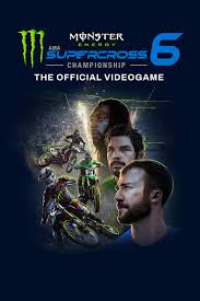 Monster Energy Supercross - The Official Videogame 6 Base Game Steam Cover Image