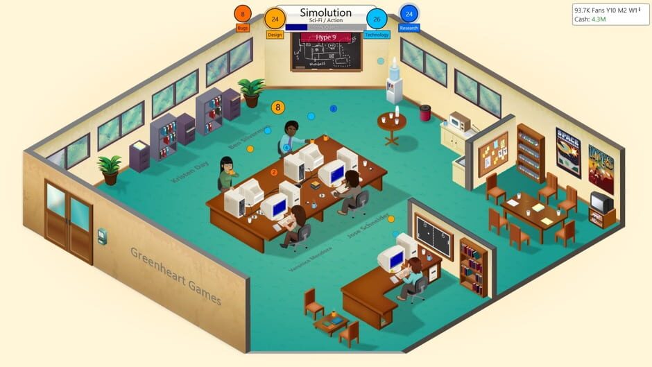 Game Dev Tycoon Cover Image Steam