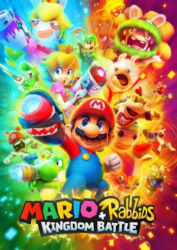 Mario & Rabbids Kingdom Battle Cover Image Nintendo Switch