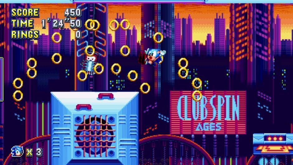 Sonic Mania Cover Image Nintendo Switch