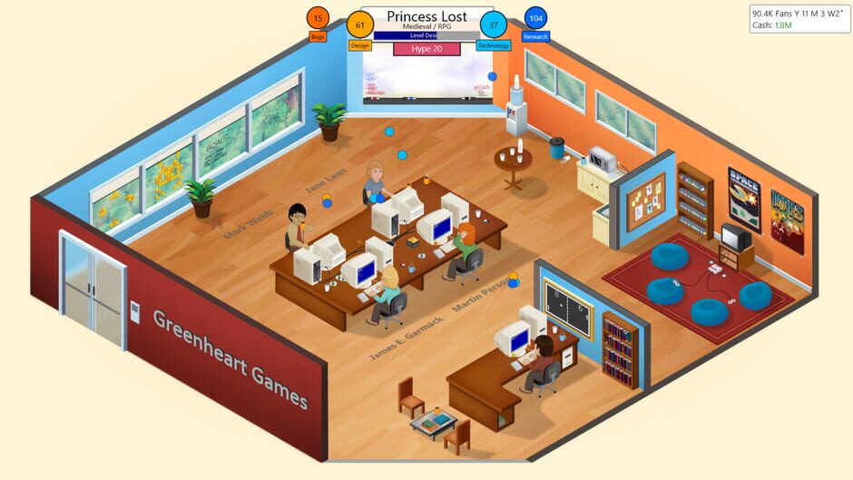 Game Dev Tycoon Cover Image Steam