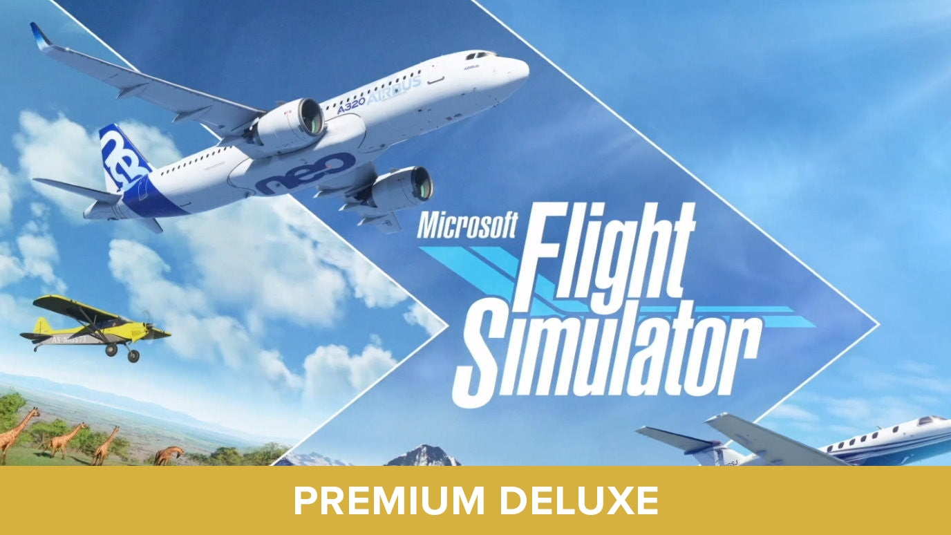 Microsoft Flight Simulator Premium Deluxe 40th Anniversary Edition Cover Image Windows 10 / Xbox Series XS
