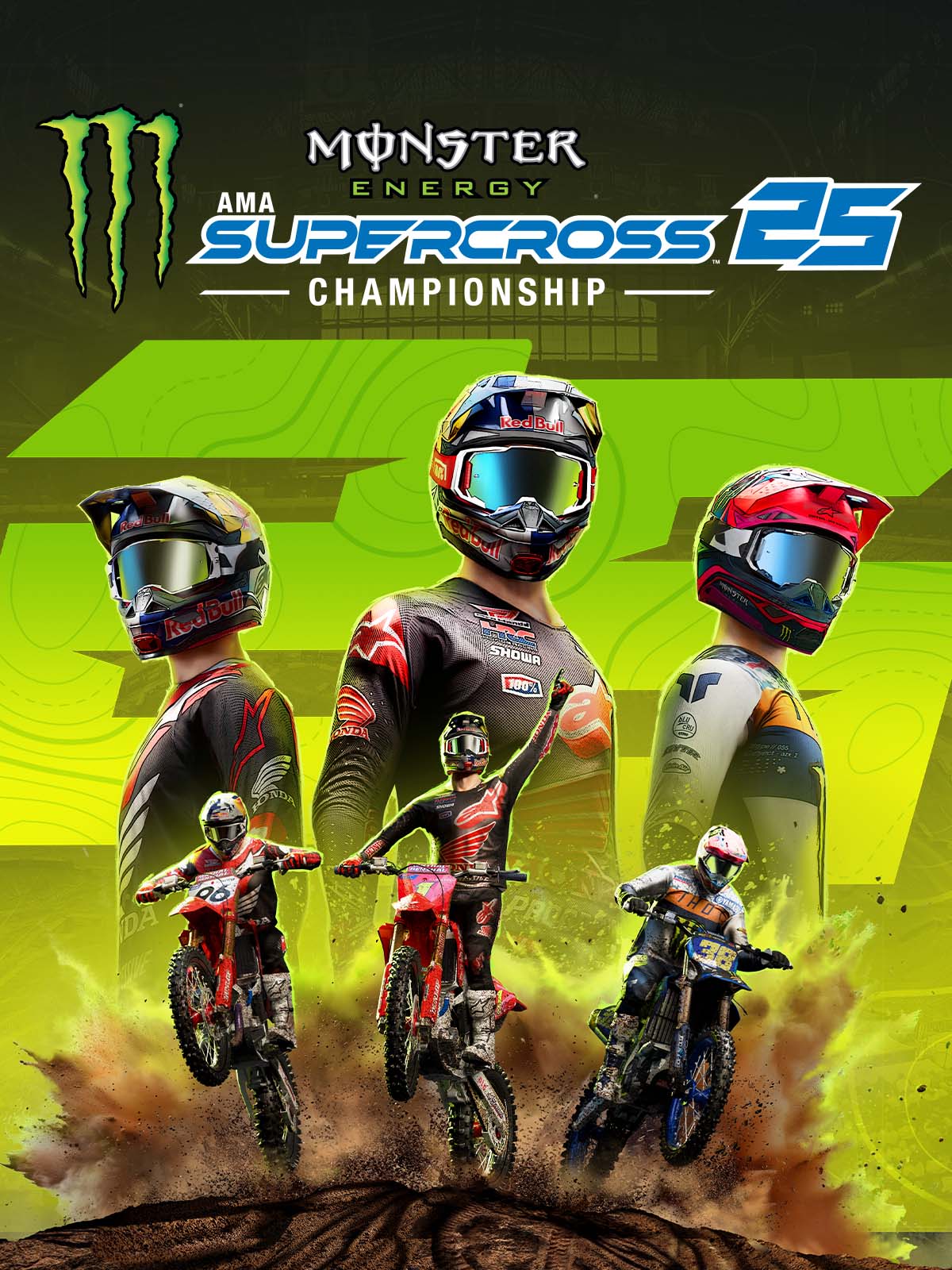 Monster Energy Supercross 25 - The Official Video Game Cover Image Steam