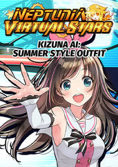 Neptunia Virtual Stars - Kizuna Ai Summer Style Outfit DLC Cover Image Steam