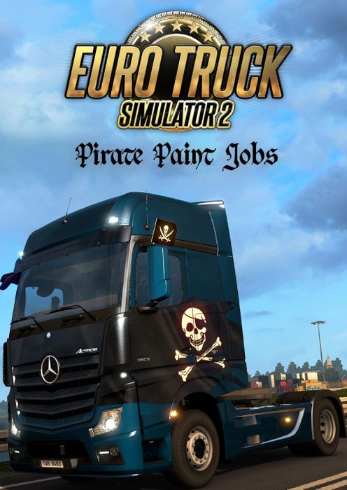 Euro Truck Simulator 2 - Pirate Paint Jobs Pack DLC Steam Cover Image