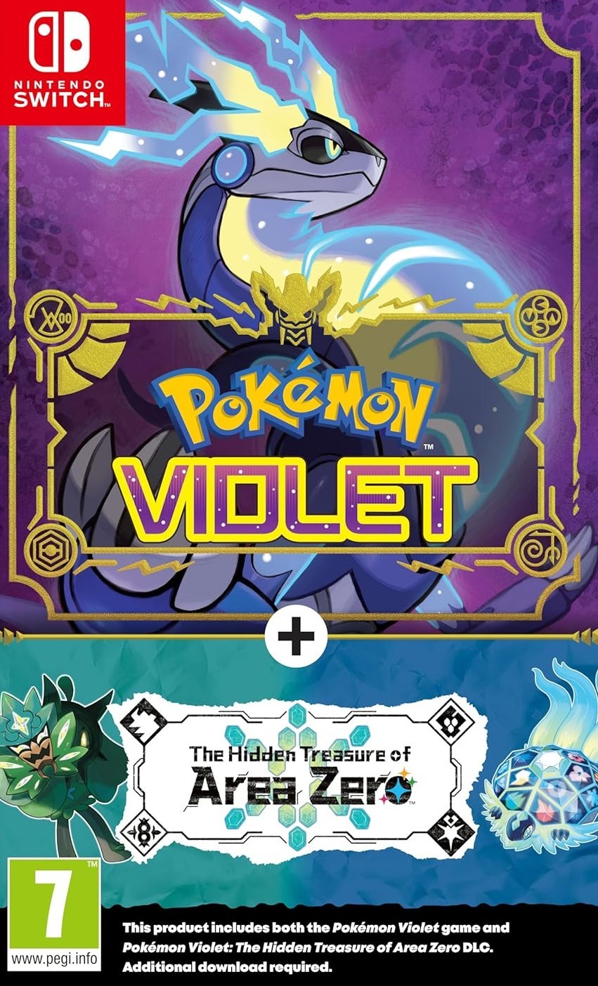 Pokemon Violet - The Hidden Treasure of Area Zero DLC EU Nintendo Switch Cover Image