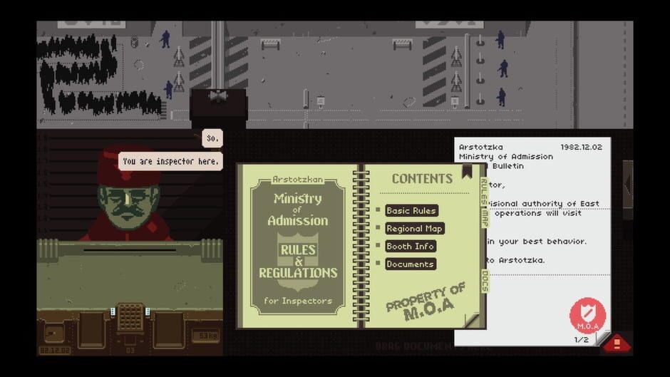 Papers, Please Cover Image Steam