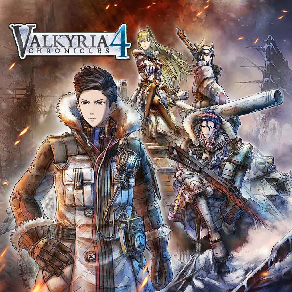 Valkyria Chronicles 4 EU Nintendo Switch Cover Image