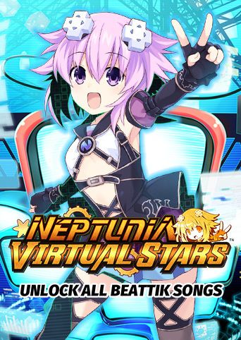 Neptunia Virtual Stars - Unlock All BeatTik Songs DLC Cover Image Steam
