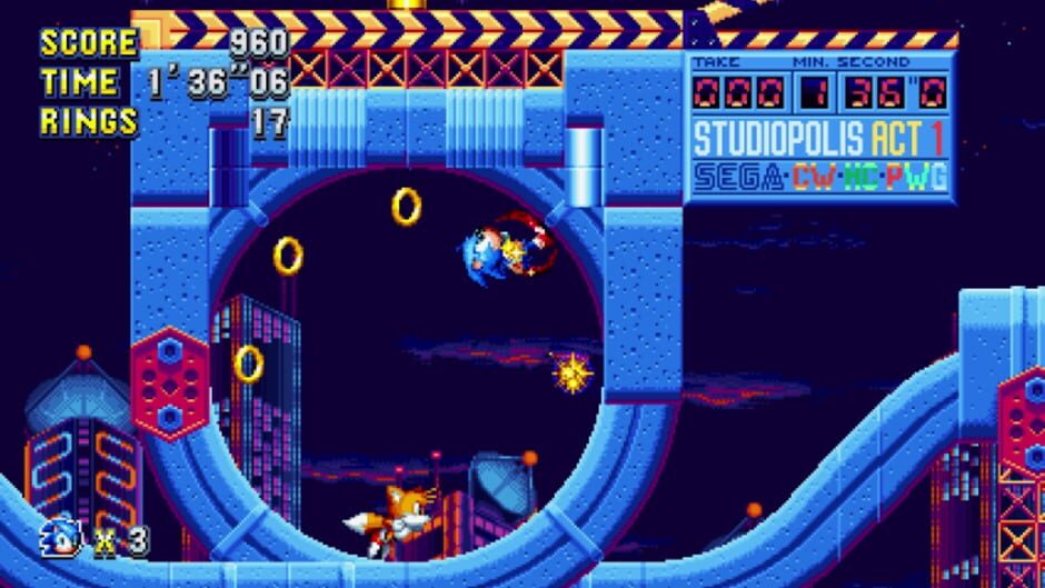 Sonic Mania Cover Image Nintendo Switch