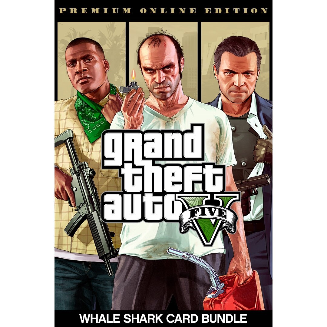 GTA V Premium Online Edition & Whale Shark Card Bundle
