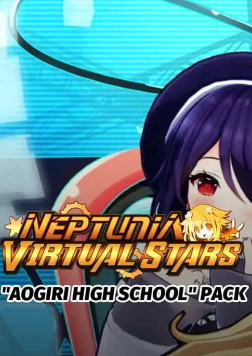 Neptunia Virtual Stars - Aogiri High School Pack DLC Cover Image Steam