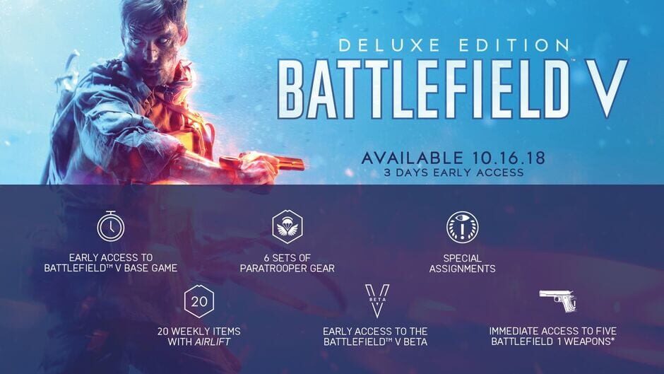 Battlefield V Deluxe Edition Cover Image Xbox One