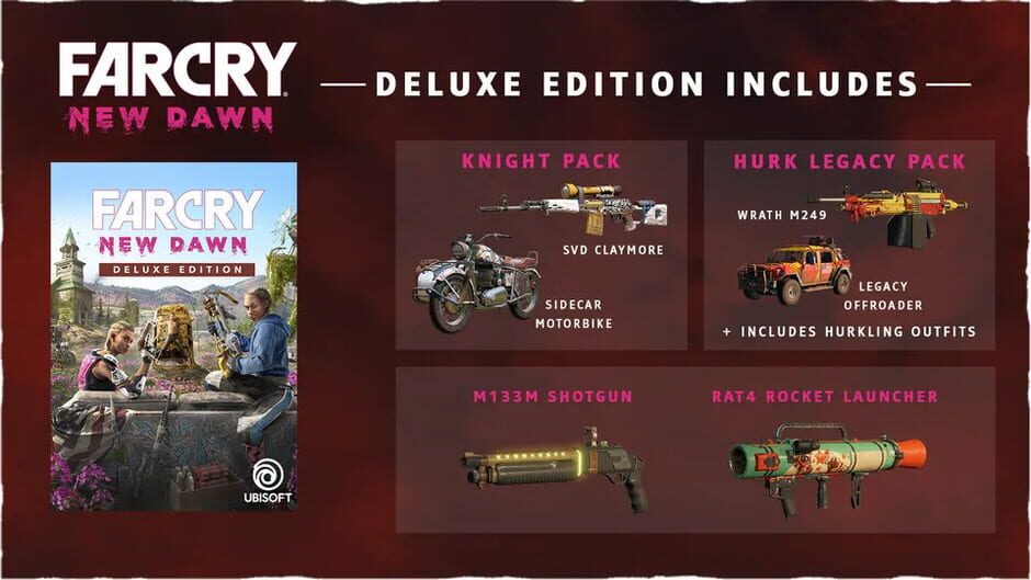 Far Cry: New Dawn Deluxe Edition Cover Image Ubisoft Connect