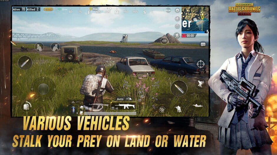 PUBG Mobile 600 + 60 UC Cover Image Midasbuy