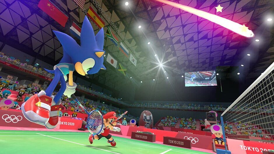 Mario & Sonic at the Olympic Games Tokyo 2020 Cover Image Nintendo Switch