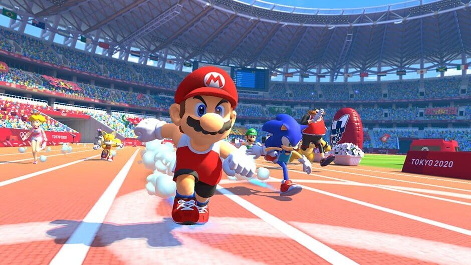 Mario & Sonic at the Olympic Games Tokyo 2020 Cover Image Nintendo Switch