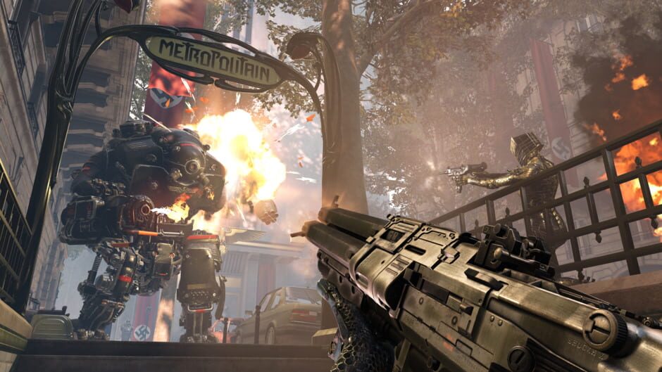 Wolfenstein Youngblood Deluxe Edition Cover Image Nintendo Switch