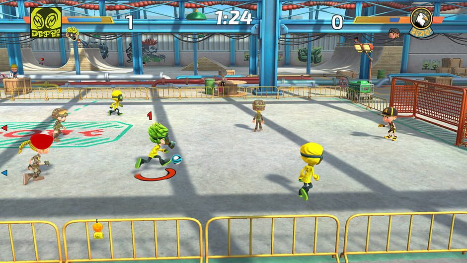 Super Kickers League Ultimate Cover Image Nintendo Switch