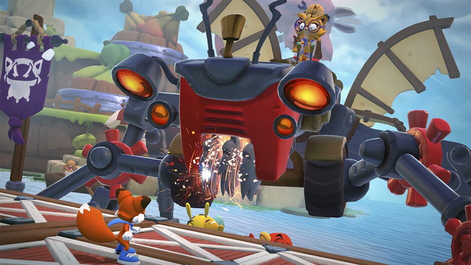 New Super Lucky's Tale Cover Image Nintendo Switch