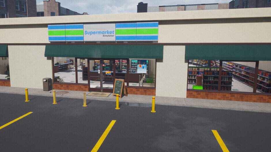 Supermarket Simulator Cover Image Steam