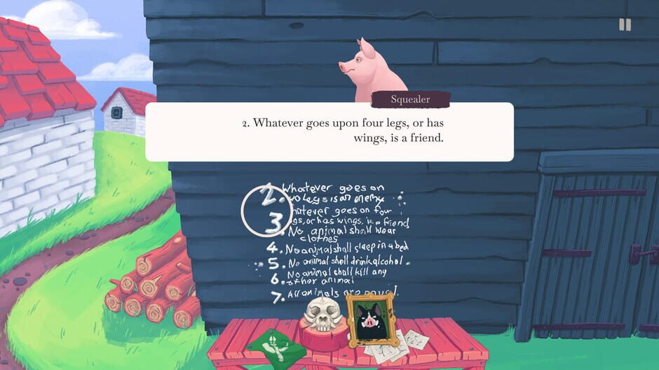 Orwell's Animal Farm Cover Image Steam