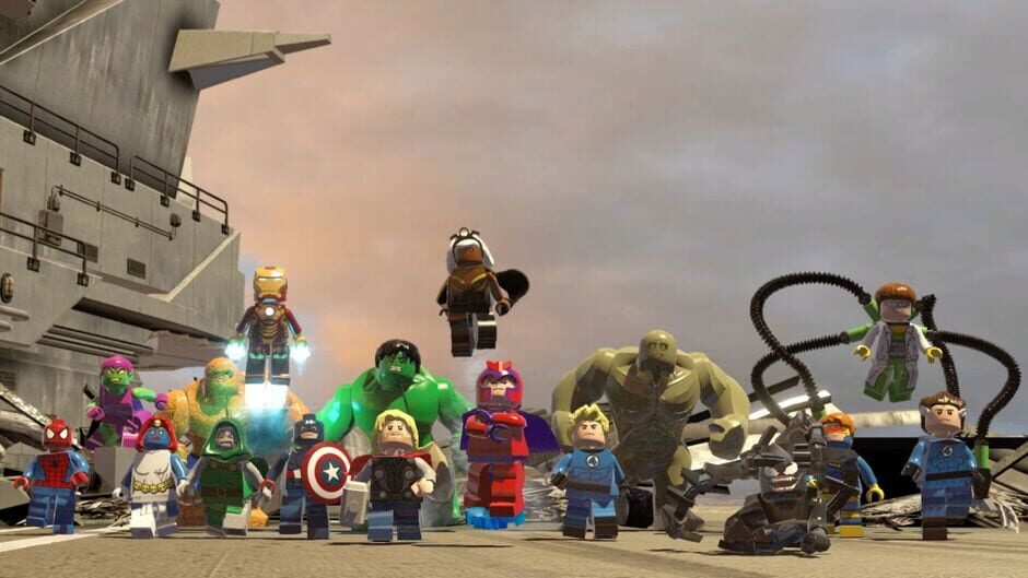 LEGO Marvel Super Heroes Cover Image Nintendo Switch