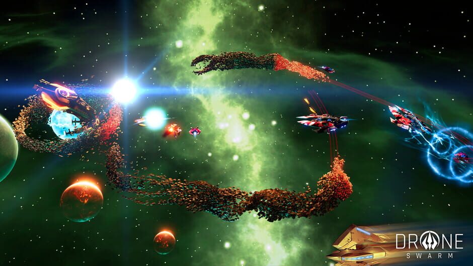 Drone Swarm Deluxe Edition Cover Image Steam