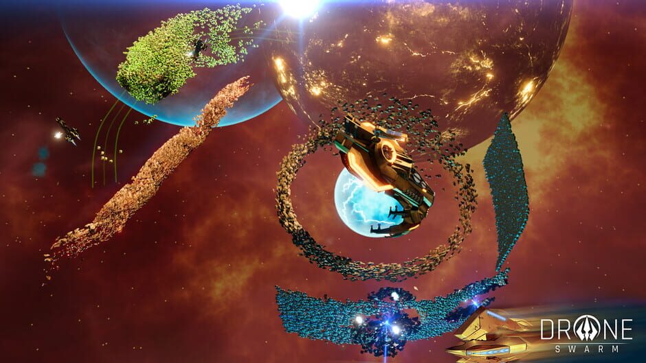 Drone Swarm Deluxe Edition Cover Image Steam