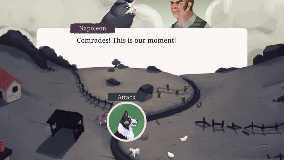Orwell's Animal Farm Cover Image Steam