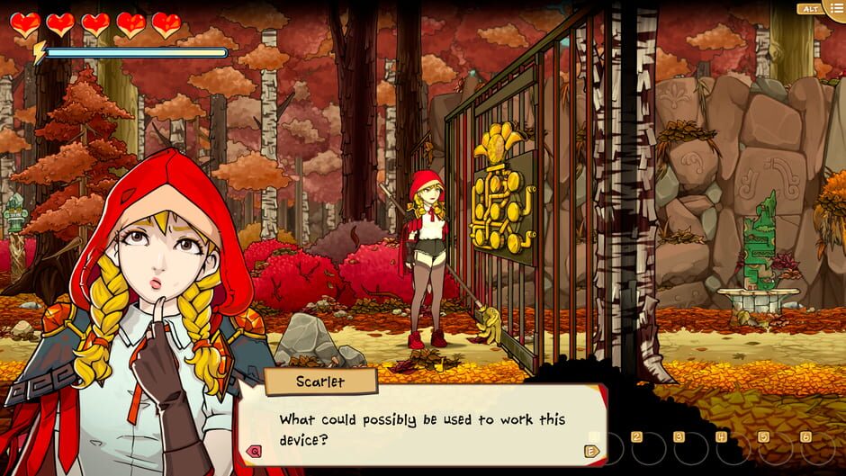 Scarlet Hood and the Wicked Wood Cover Image Steam