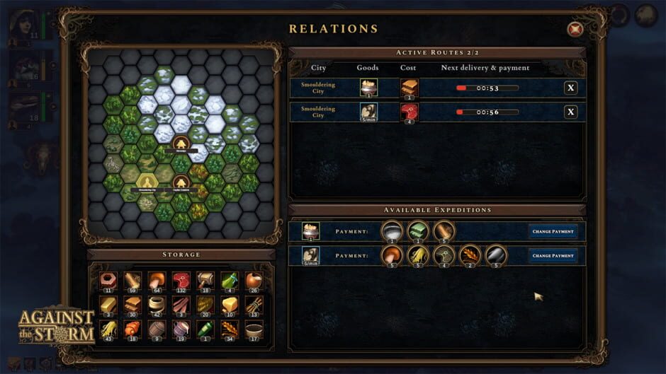 Against the Storm Cover Image Steam