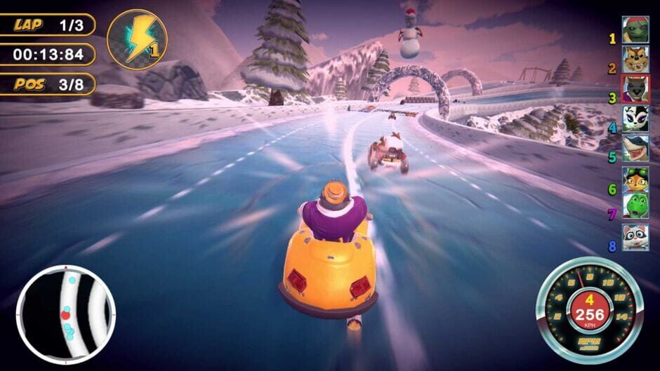 Animal Kart Racer Cover Image Nintendo Switch