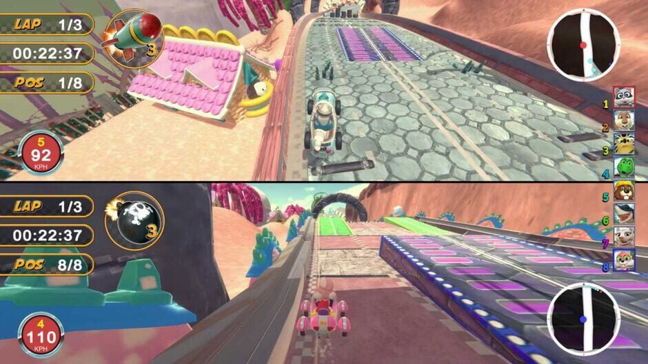 Animal Kart Racer Cover Image Nintendo Switch