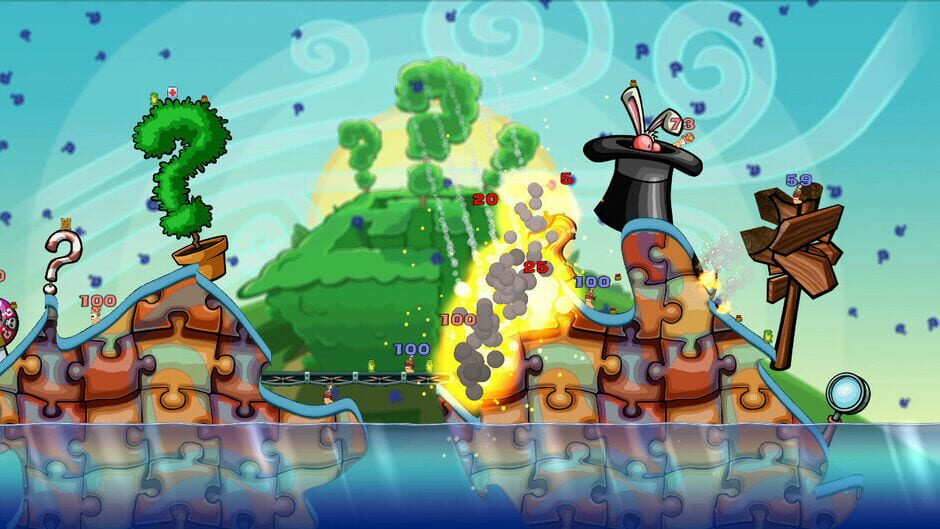 Worms Reloaded: Puzzle Pack DLC Cover Image Steam
