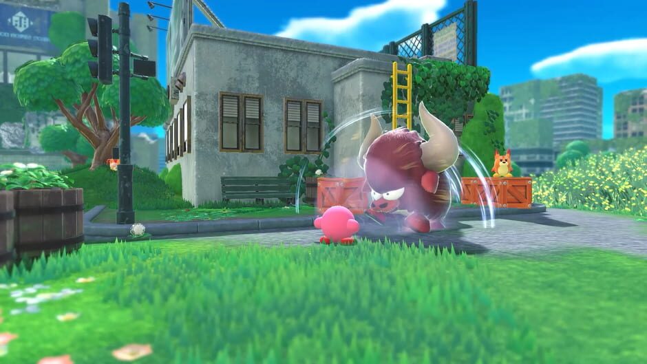 Kirby and the Forgotten Land Cover Image Nintendo Switch