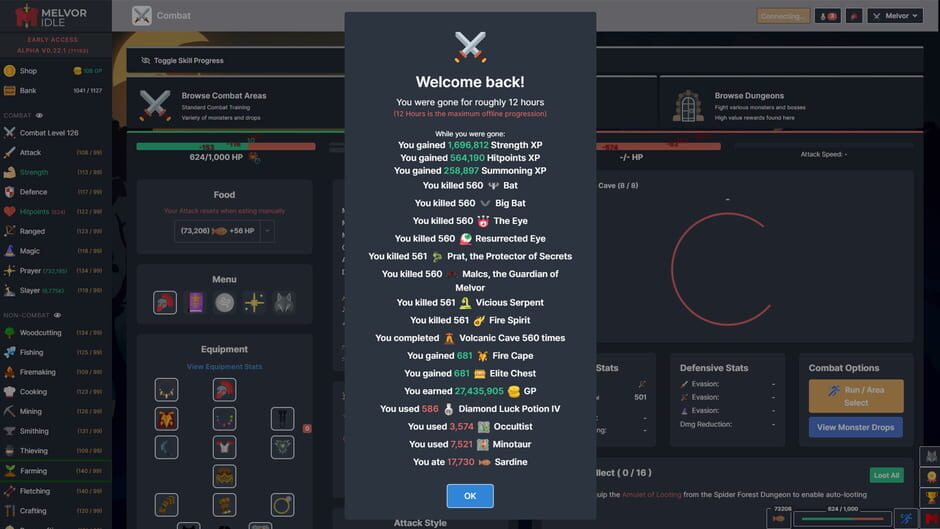 Melvor Idle Cover Image Steam