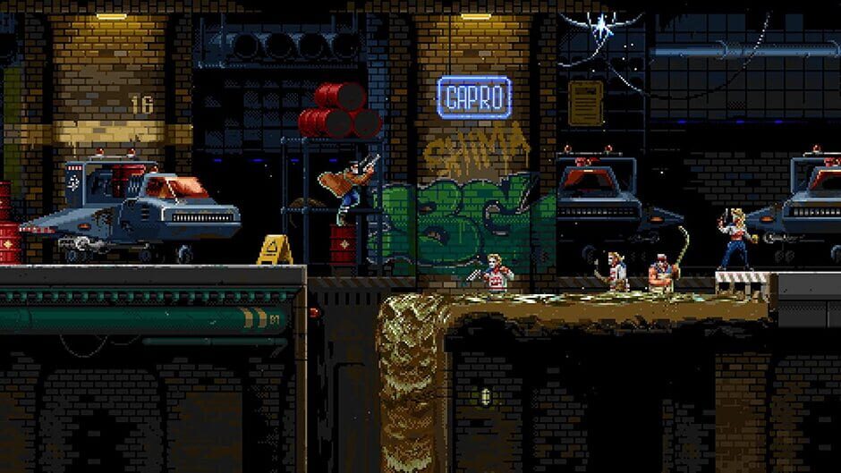 Huntdown Cover Image Xbox One / Xbox Series XS