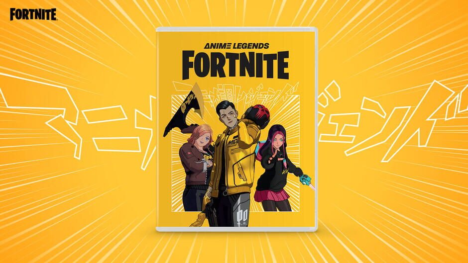 Fortnite Anime Legends Pack Cover Image PlayStation 4