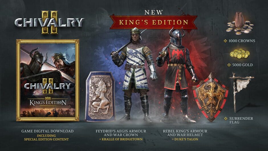 Chivalry 2 King's Edition Cover Image Steam