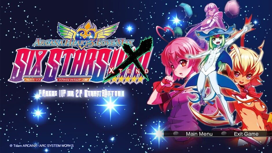 Arcana Heart 3 LOVEMAX SIXSTARS!!!!!! XTEND Cover Image Steam