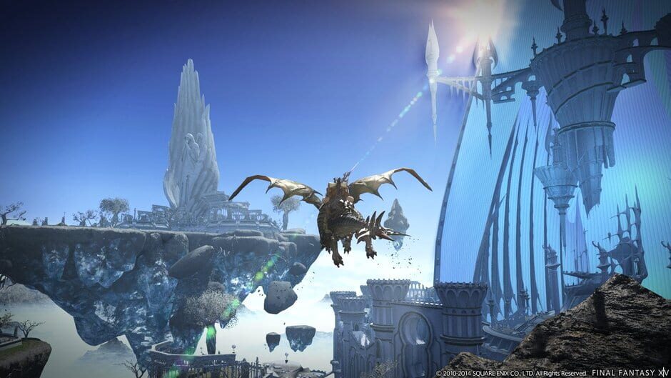 Final Fantasy XIV: Heavensward DLC Cover Image PlayStation 4