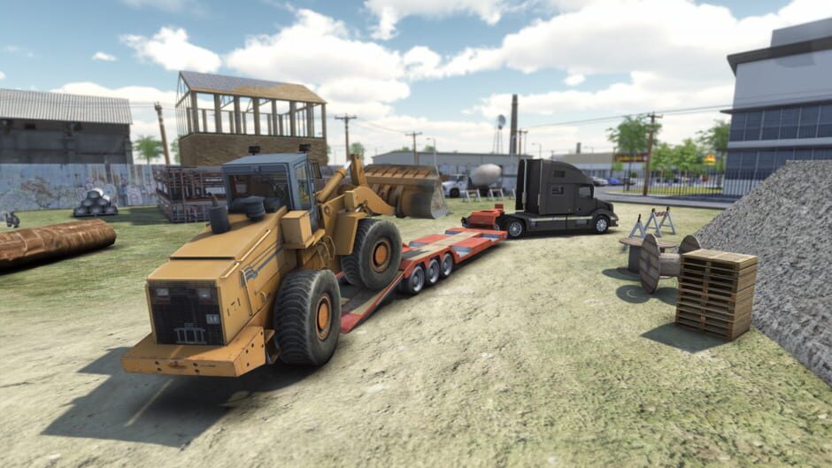 Truck & Logistics Simulator Cover Image Steam