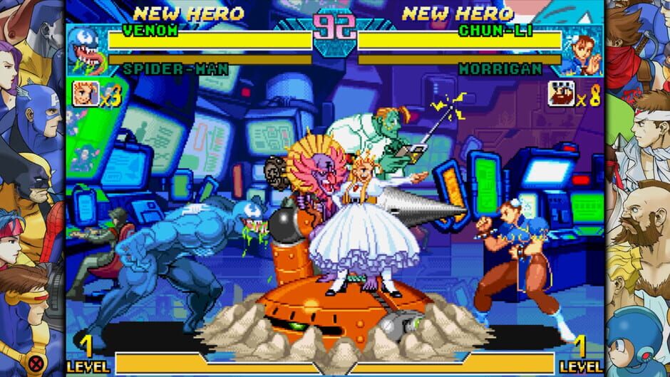 Marvel vs Capcom Fighting Collection Arcade Classics Cover Image Nintendo Switch