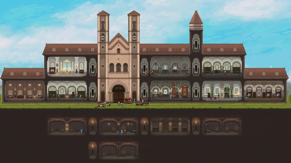 Ale Abbey - Monastery Brewery Tycoon Cover Image Steam