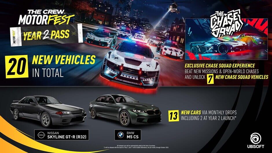 The Crew Motorfest Year 2 Pass Cover Image Ubisoft Connect