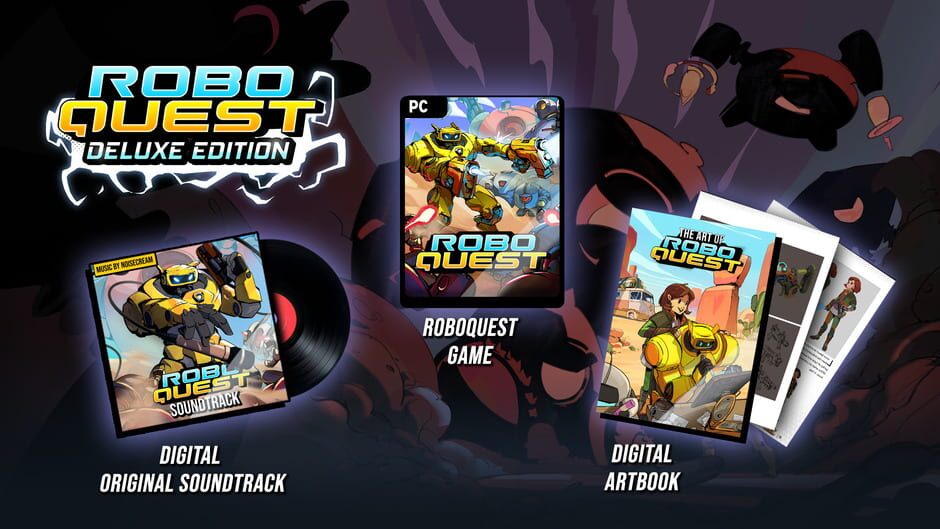 Roboquest Deluxe Edition Cover Image Steam
